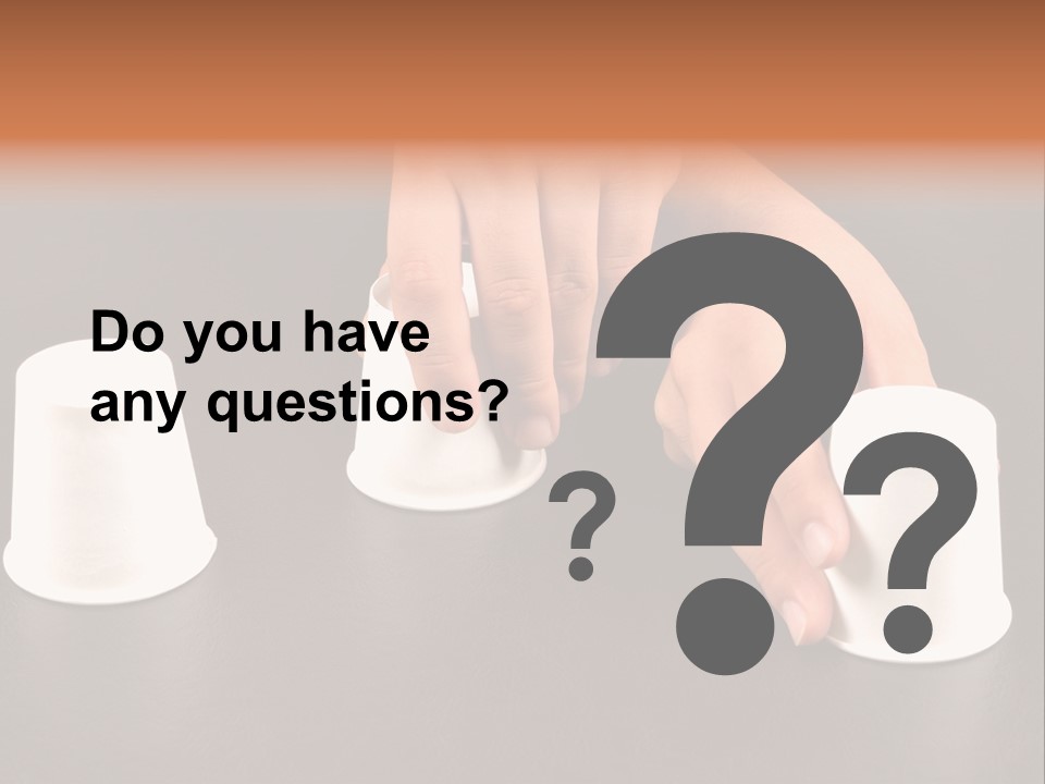 Criminal Trick Finger PowerPoint Template