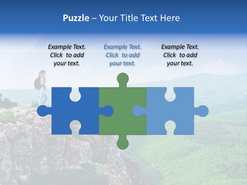 Summer Clouds Sky PowerPoint Template