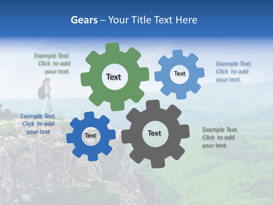 Summer Clouds Sky PowerPoint Template