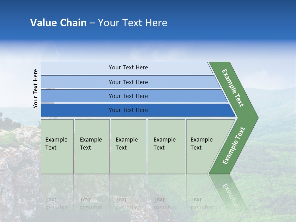 Summer Clouds Sky PowerPoint Template