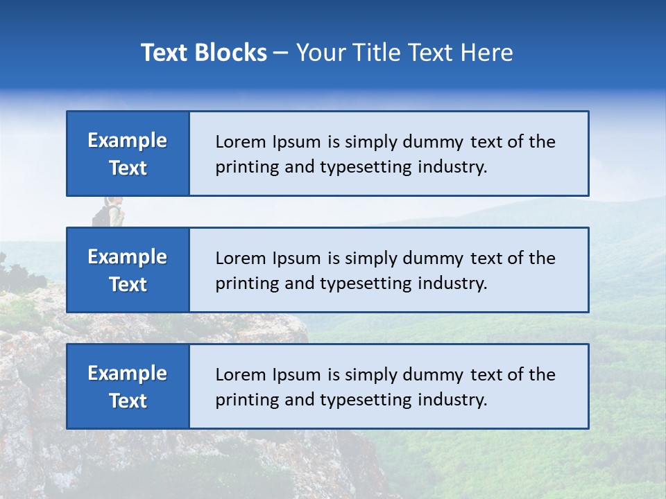 Summer Clouds Sky PowerPoint Template