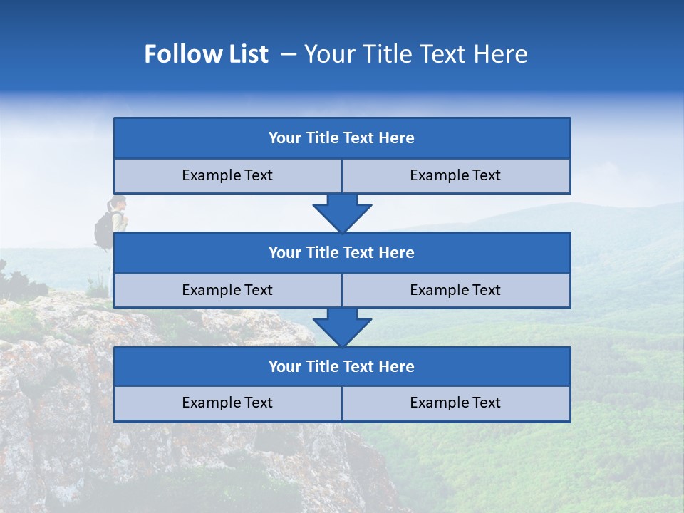 Summer Clouds Sky PowerPoint Template
