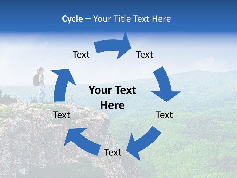 Summer Clouds Sky PowerPoint Template