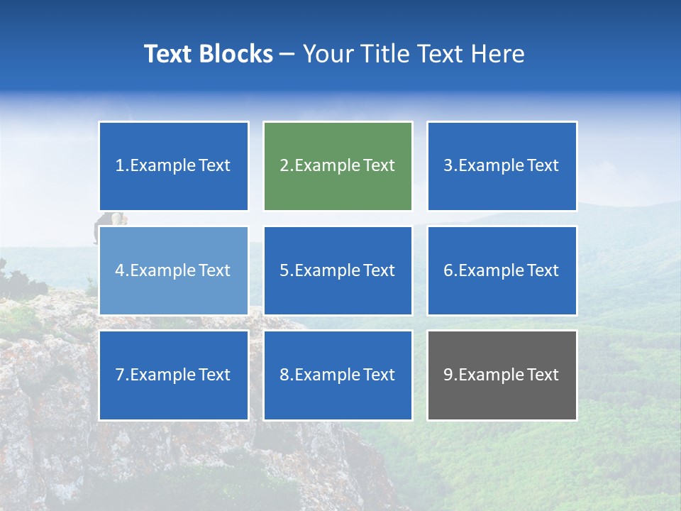 Summer Clouds Sky PowerPoint Template