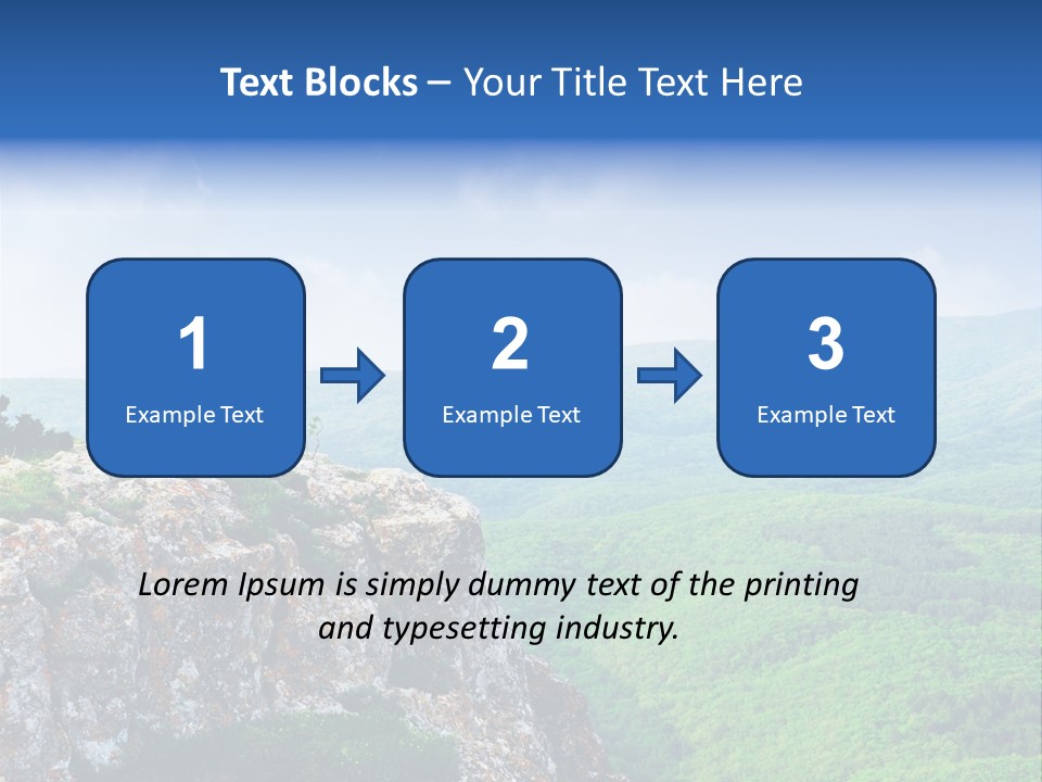 Summer Clouds Sky PowerPoint Template