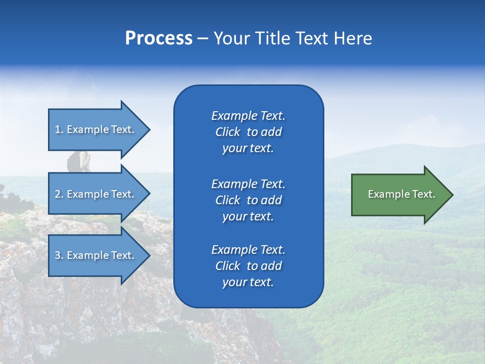 Summer Clouds Sky PowerPoint Template