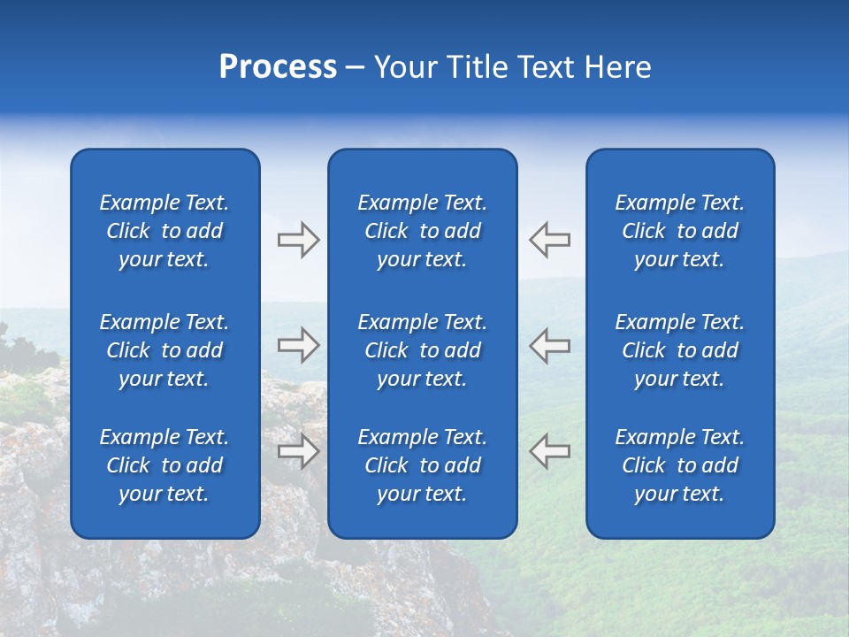 Summer Clouds Sky PowerPoint Template