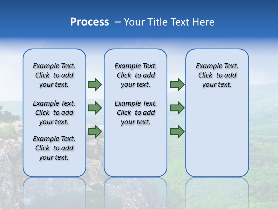 Summer Clouds Sky PowerPoint Template