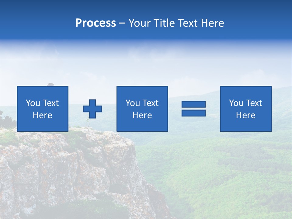 Summer Clouds Sky PowerPoint Template