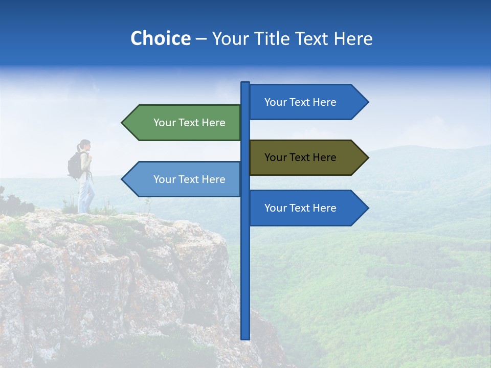 Summer Clouds Sky PowerPoint Template