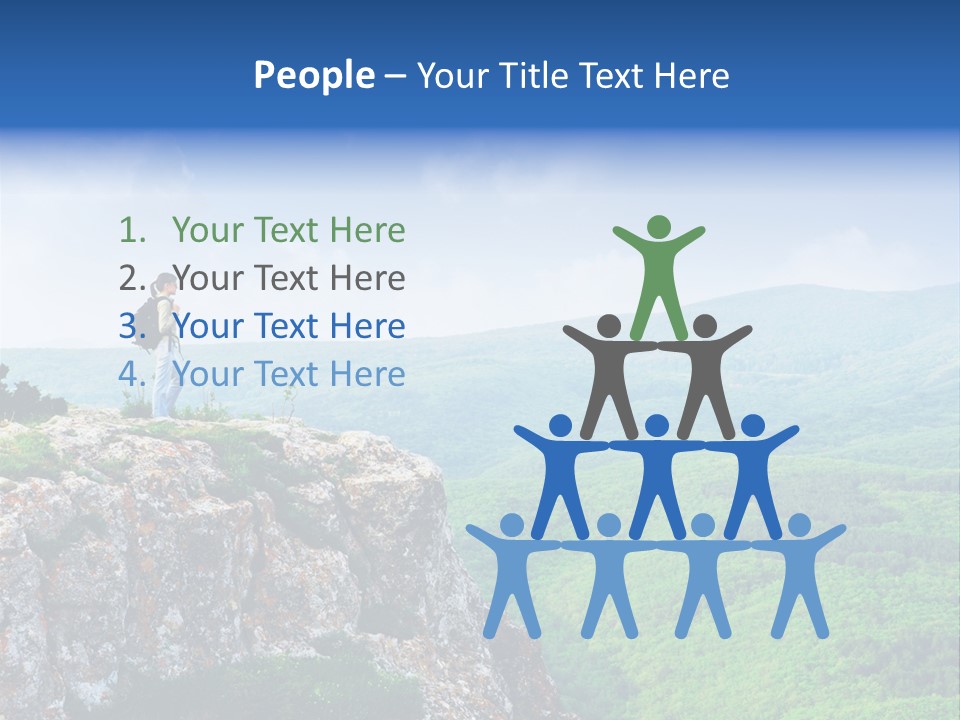 Summer Clouds Sky PowerPoint Template