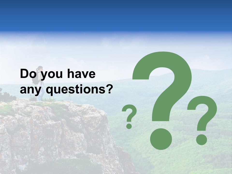 Summer Clouds Sky PowerPoint Template