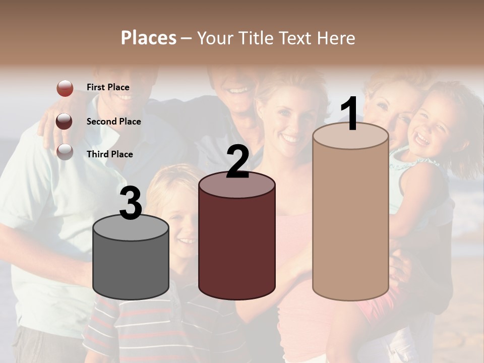 Person Horizontal Mother PowerPoint Template