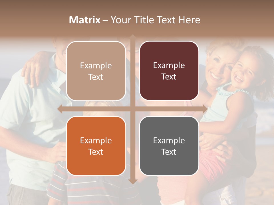 Person Horizontal Mother PowerPoint Template