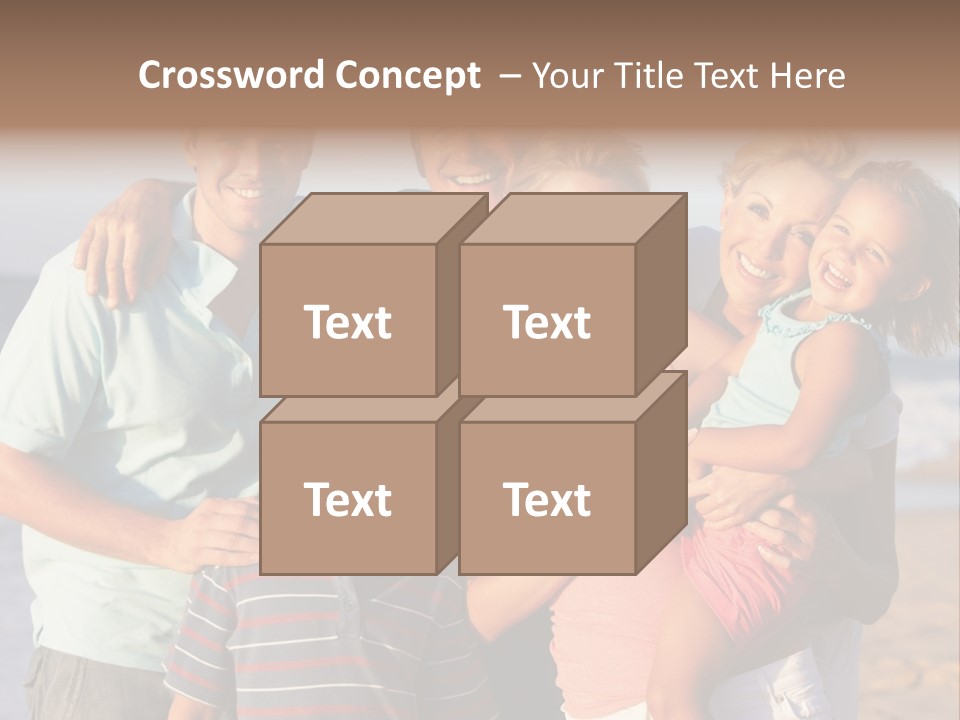Person Horizontal Mother PowerPoint Template