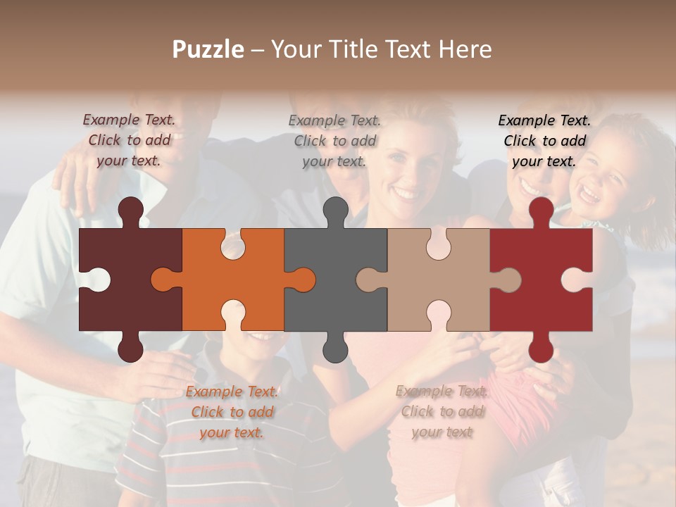 Person Horizontal Mother PowerPoint Template