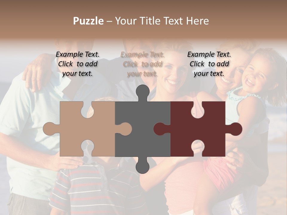 Person Horizontal Mother PowerPoint Template