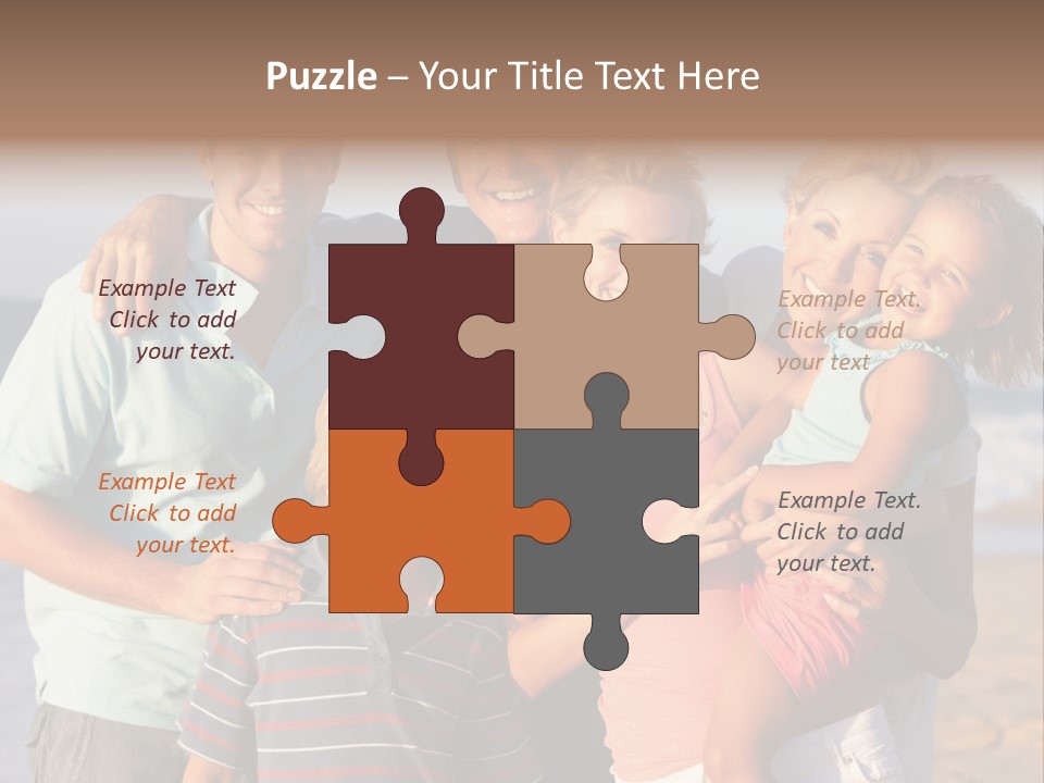 Person Horizontal Mother PowerPoint Template