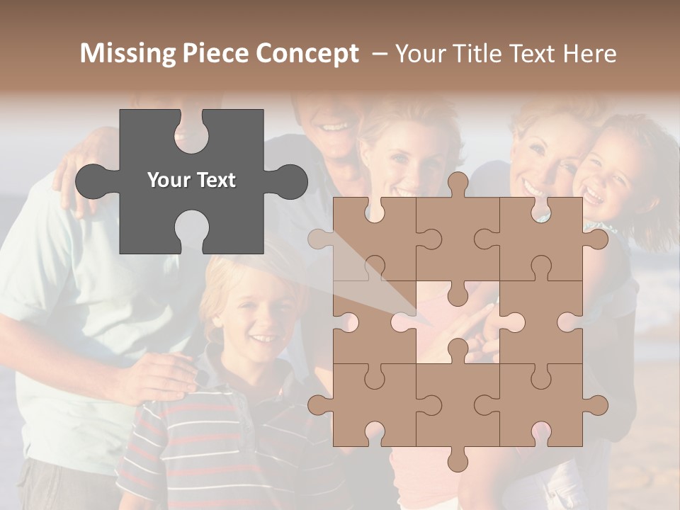 Person Horizontal Mother PowerPoint Template