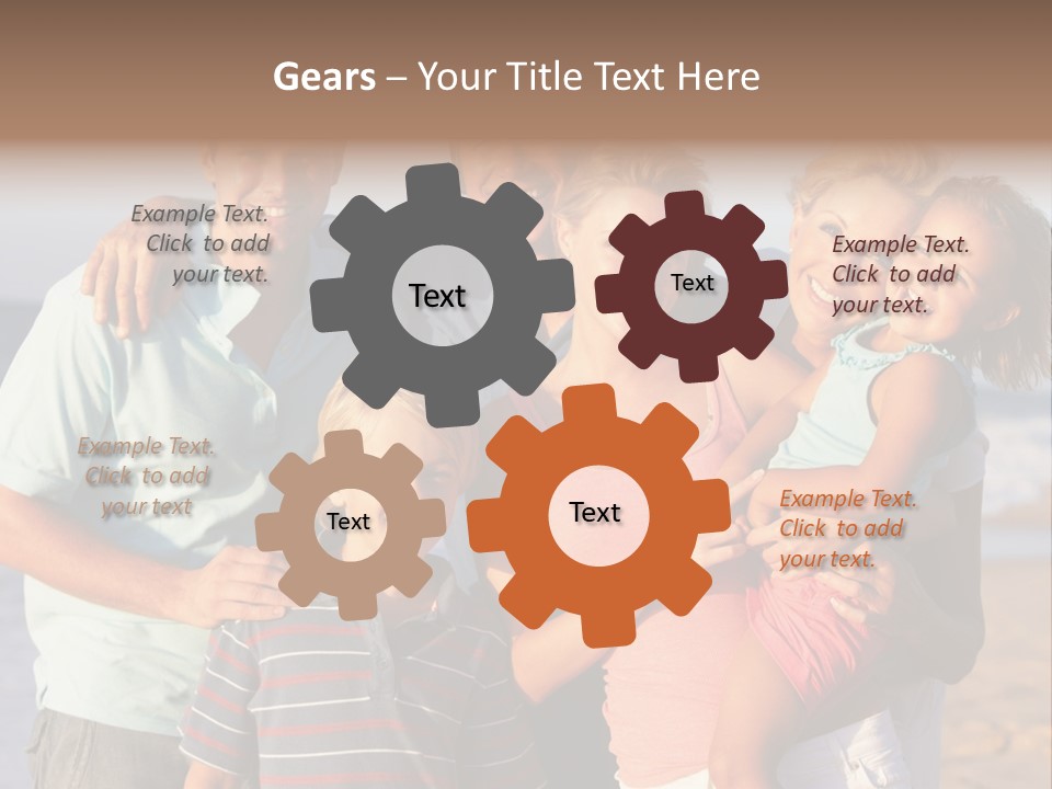 Person Horizontal Mother PowerPoint Template