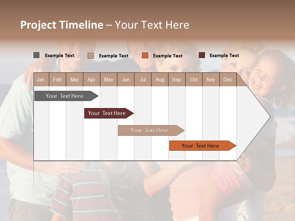 Person Horizontal Mother PowerPoint Template