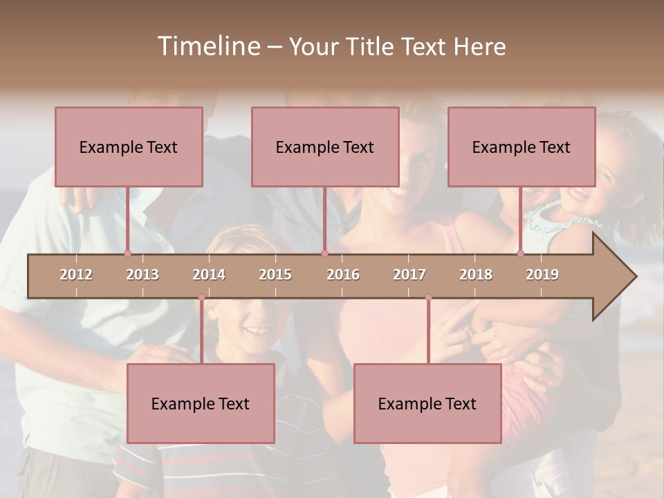 Person Horizontal Mother PowerPoint Template