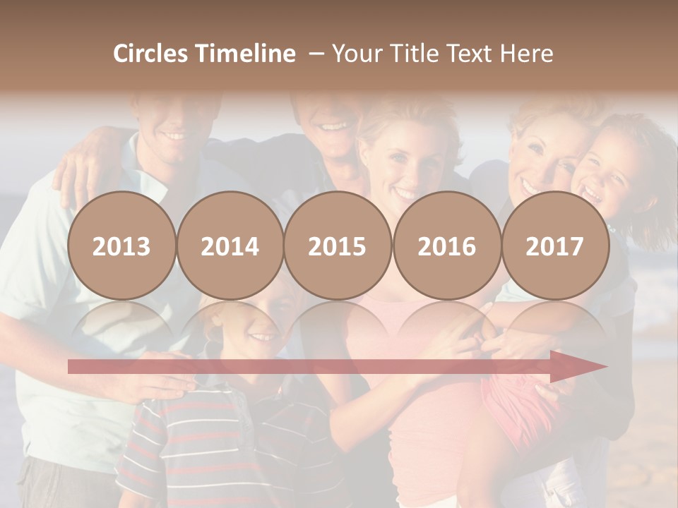 Person Horizontal Mother PowerPoint Template