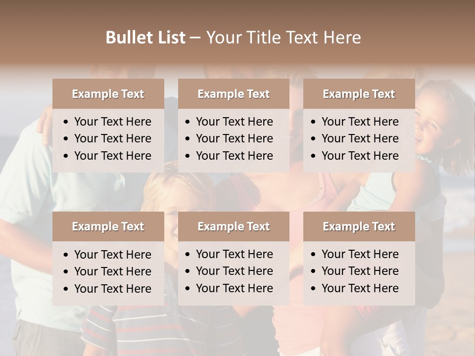 Person Horizontal Mother PowerPoint Template