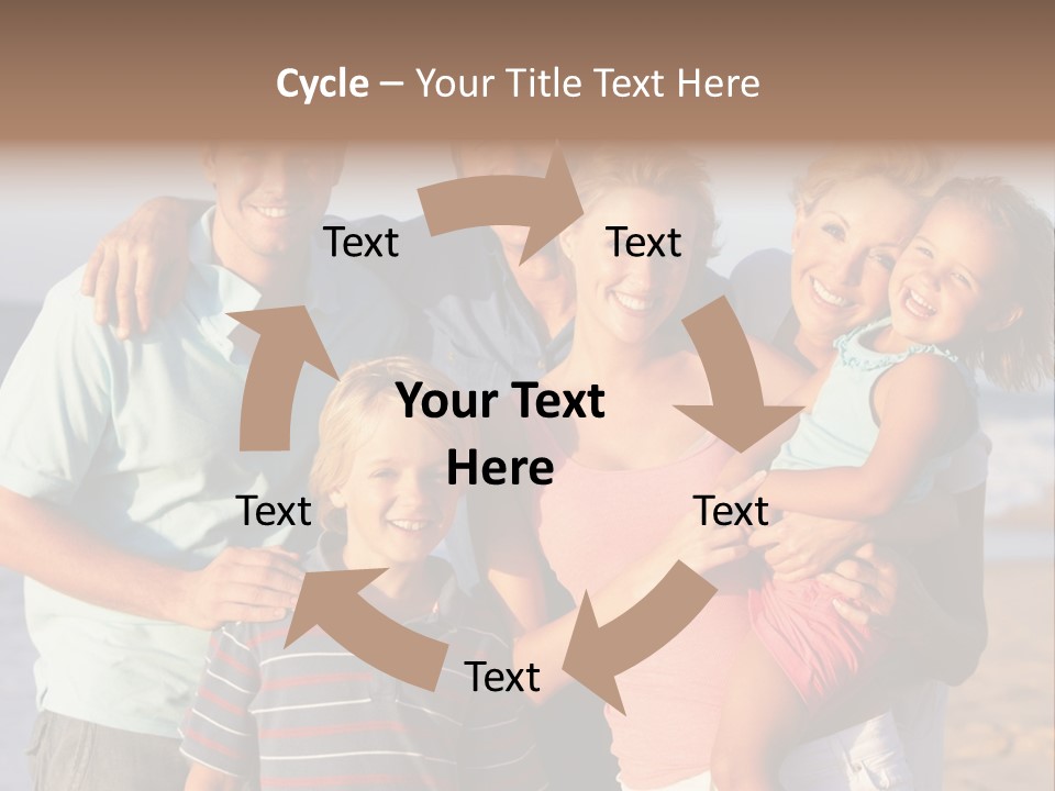 Person Horizontal Mother PowerPoint Template