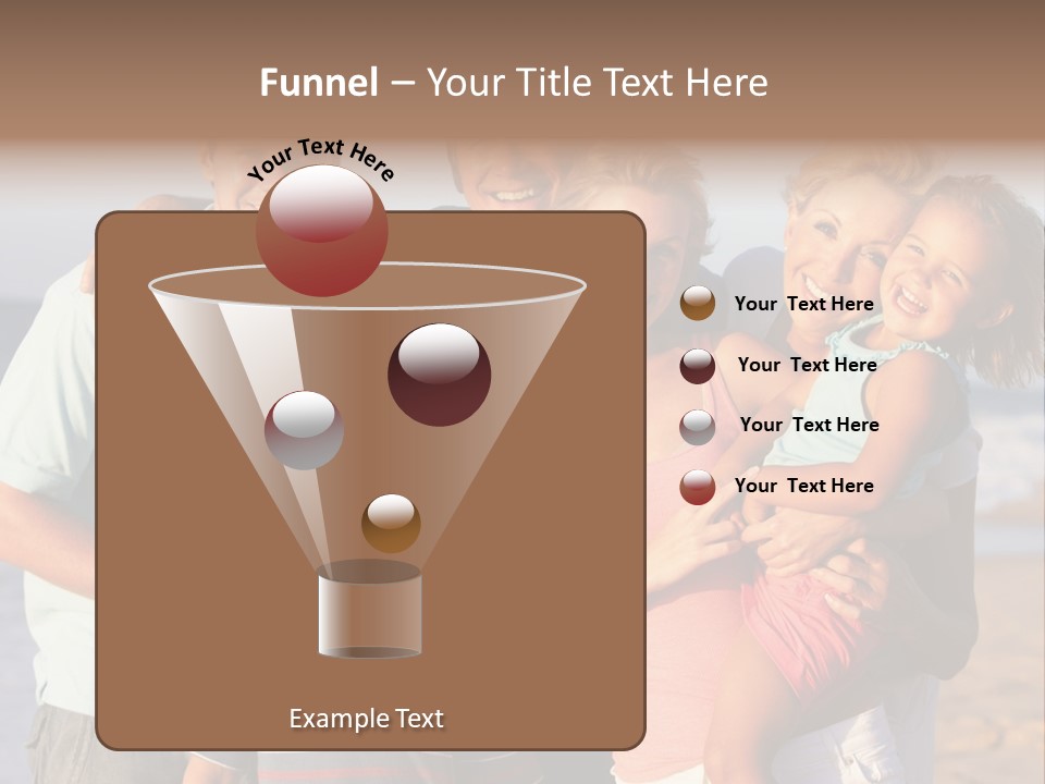 Person Horizontal Mother PowerPoint Template