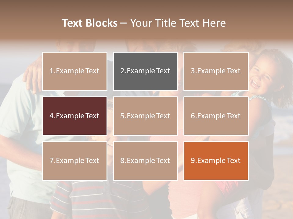 Person Horizontal Mother PowerPoint Template