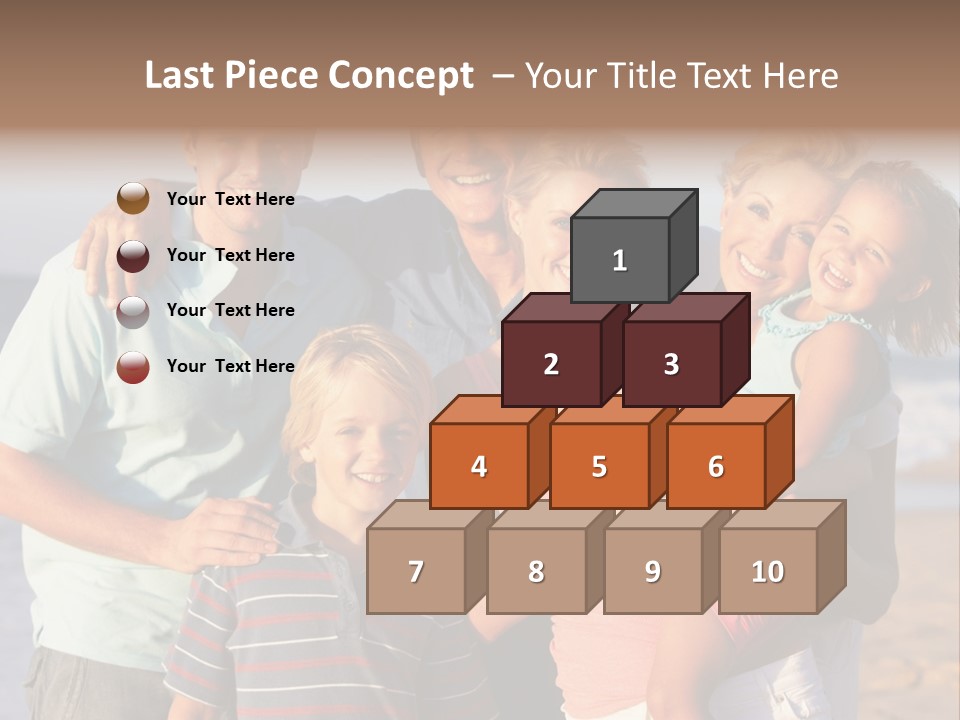 Person Horizontal Mother PowerPoint Template