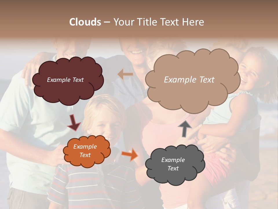Person Horizontal Mother PowerPoint Template