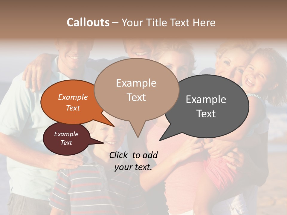 Person Horizontal Mother PowerPoint Template