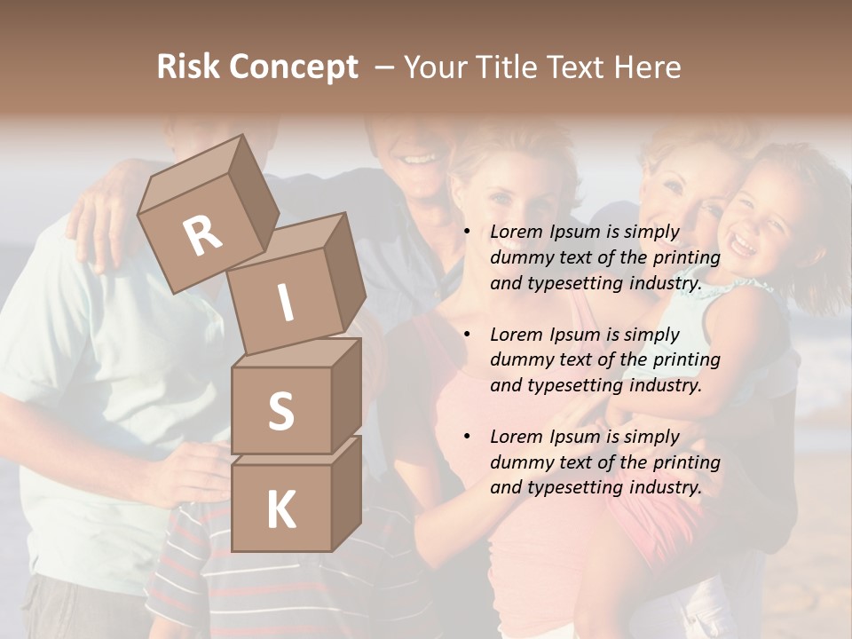 Person Horizontal Mother PowerPoint Template