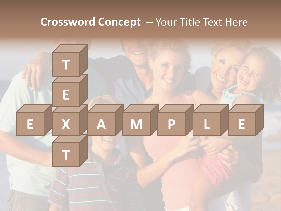 Person Horizontal Mother PowerPoint Template