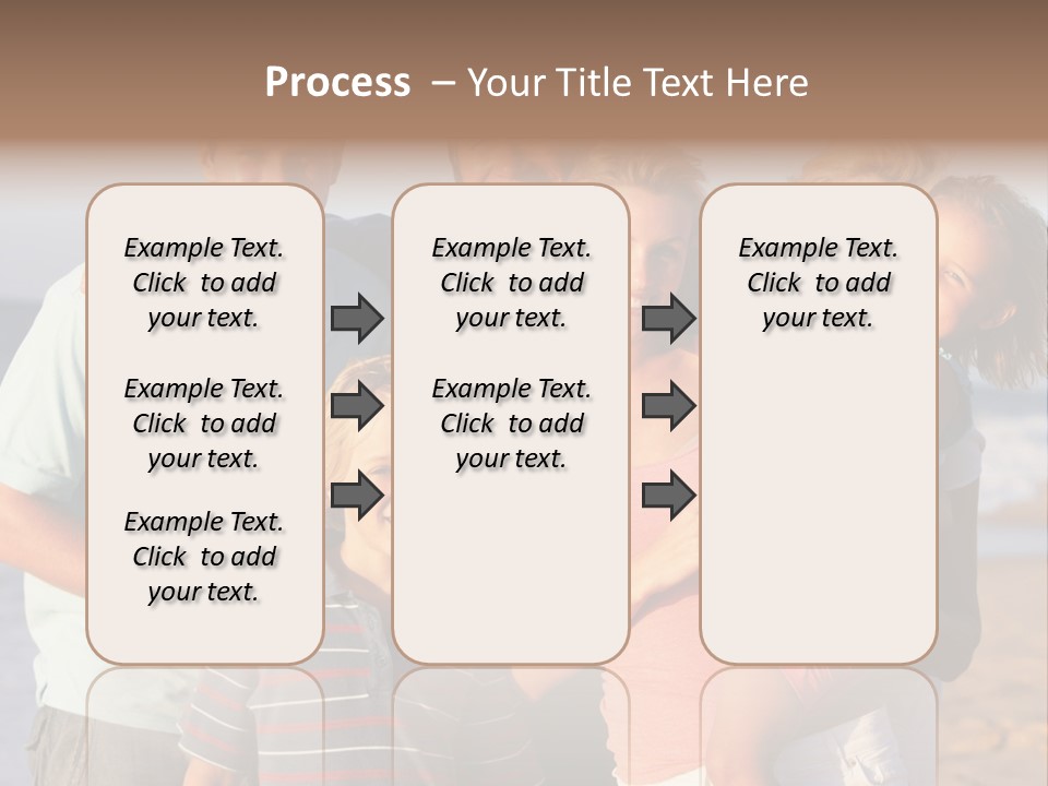 Person Horizontal Mother PowerPoint Template
