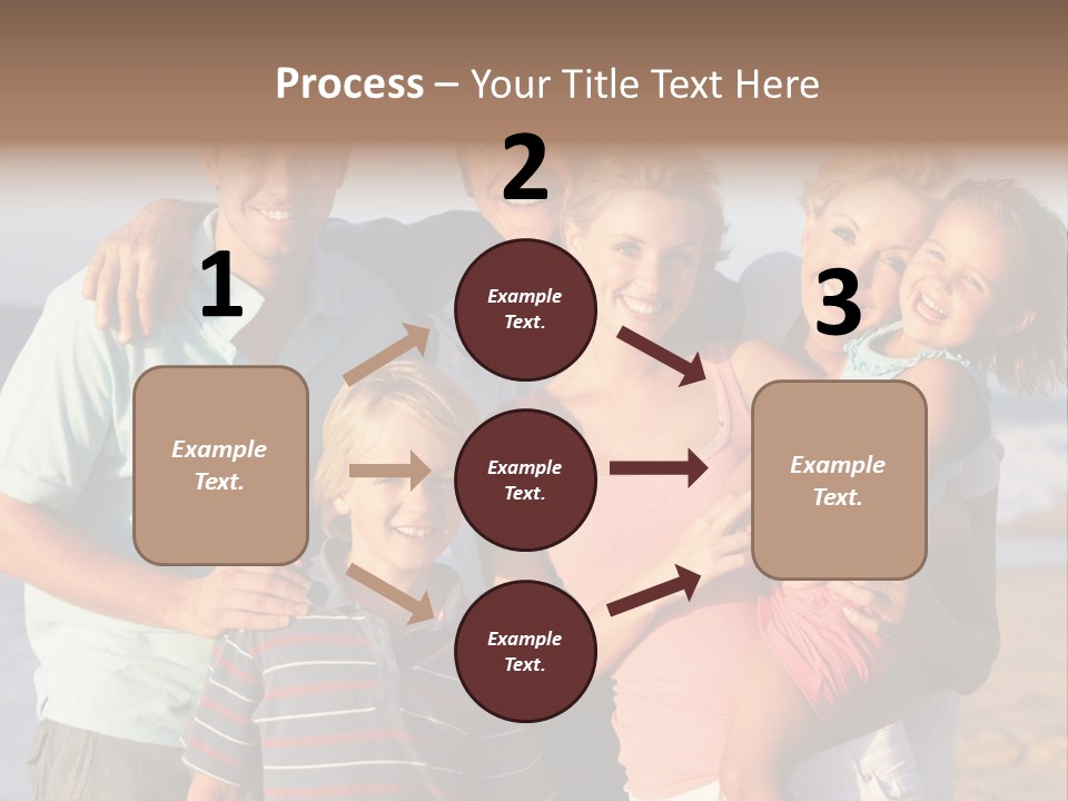 Person Horizontal Mother PowerPoint Template