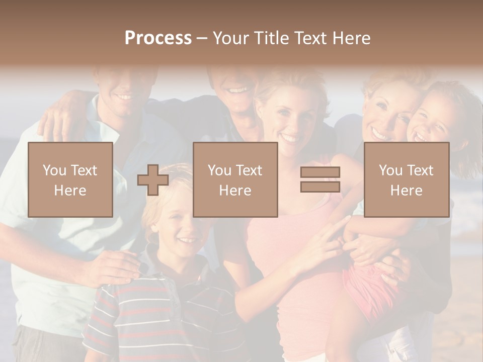 Person Horizontal Mother PowerPoint Template