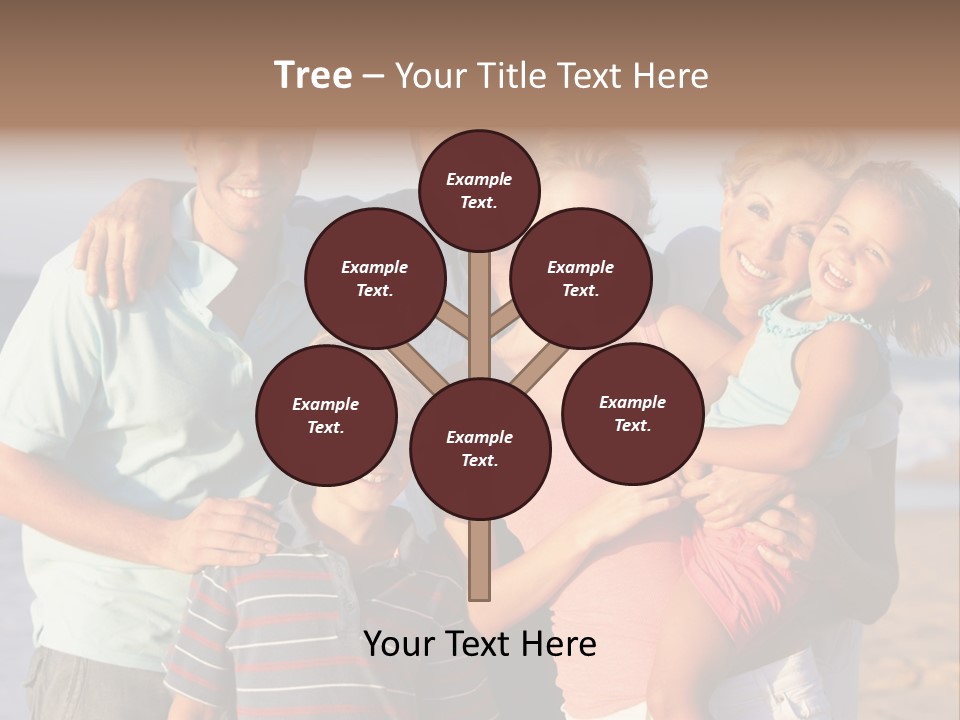 Person Horizontal Mother PowerPoint Template