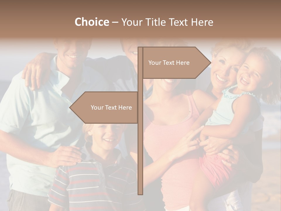 Person Horizontal Mother PowerPoint Template
