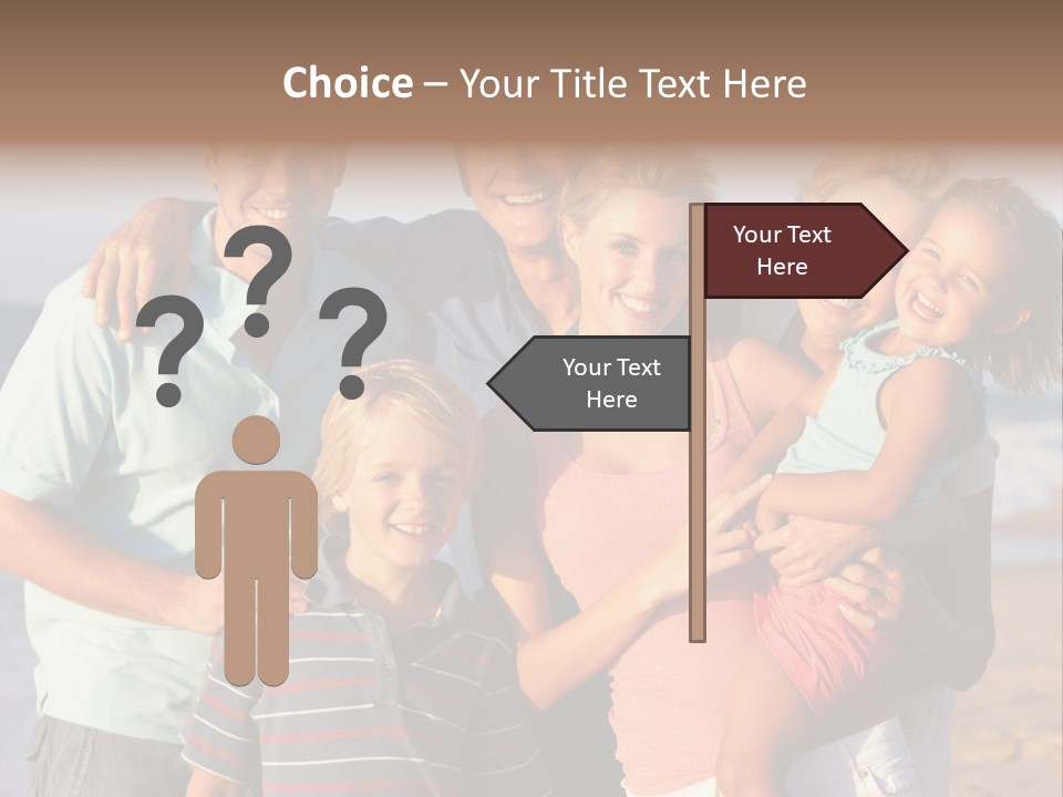 Person Horizontal Mother PowerPoint Template
