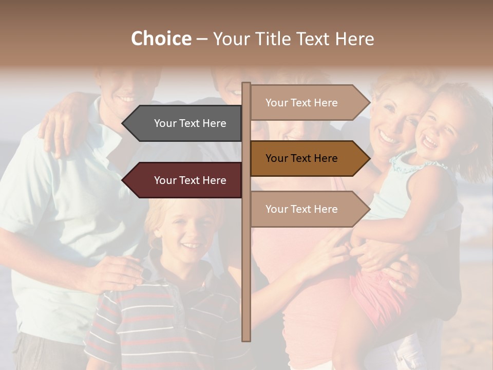 Person Horizontal Mother PowerPoint Template