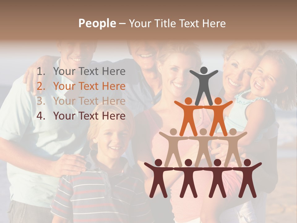 Person Horizontal Mother PowerPoint Template