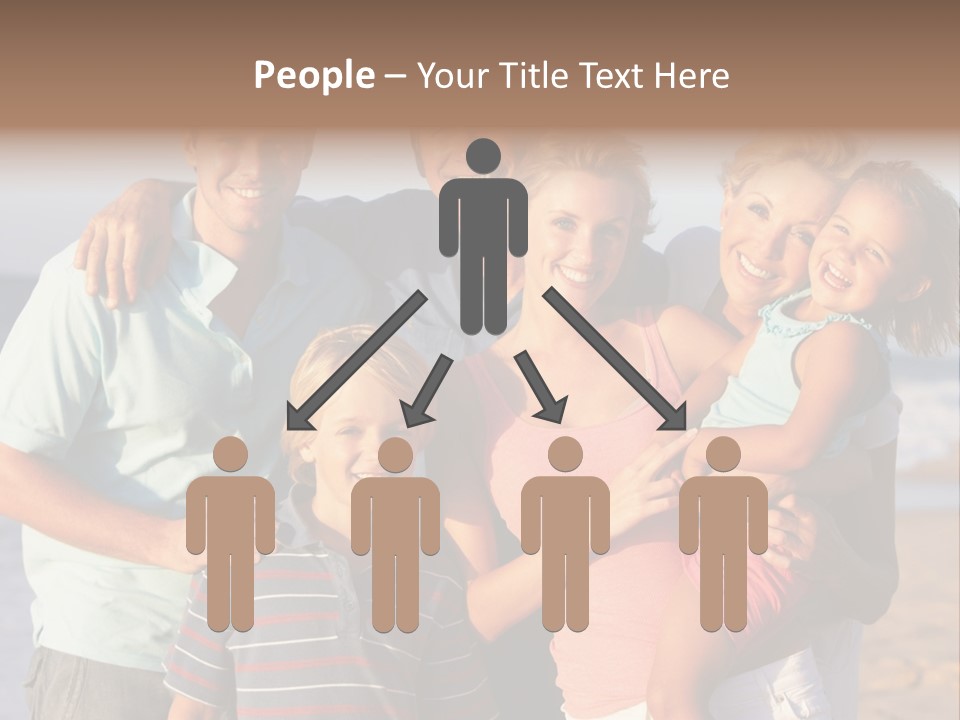Person Horizontal Mother PowerPoint Template