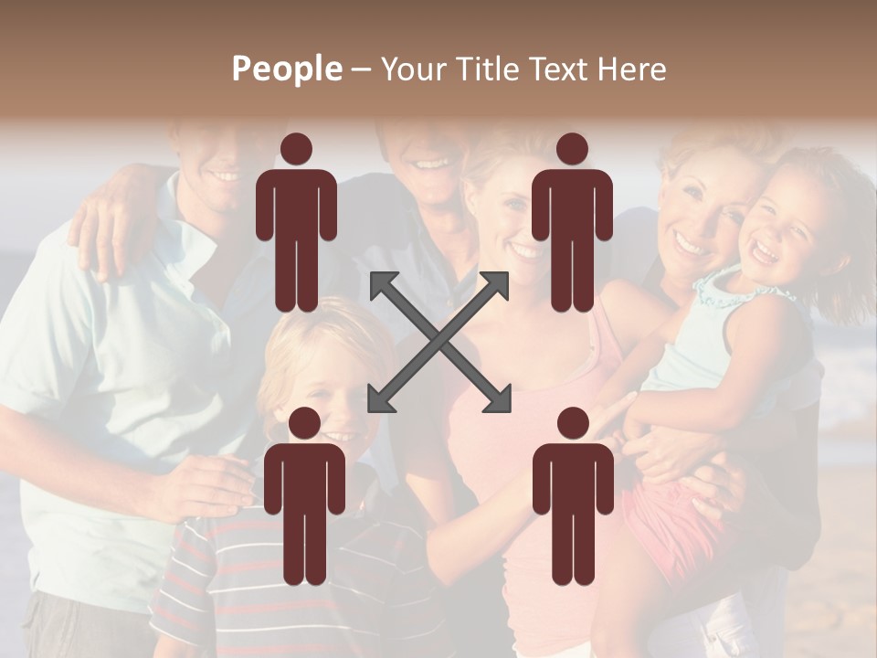 Person Horizontal Mother PowerPoint Template