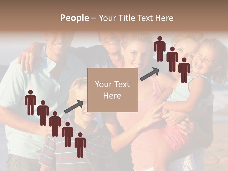 Person Horizontal Mother PowerPoint Template