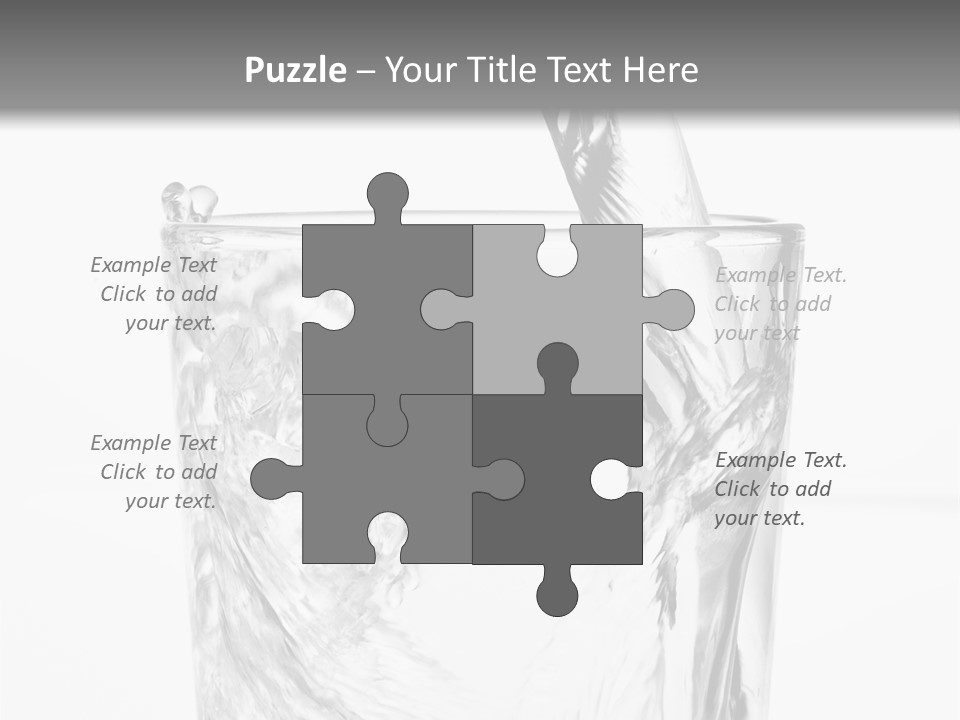 Sample Clean Water PowerPoint Template