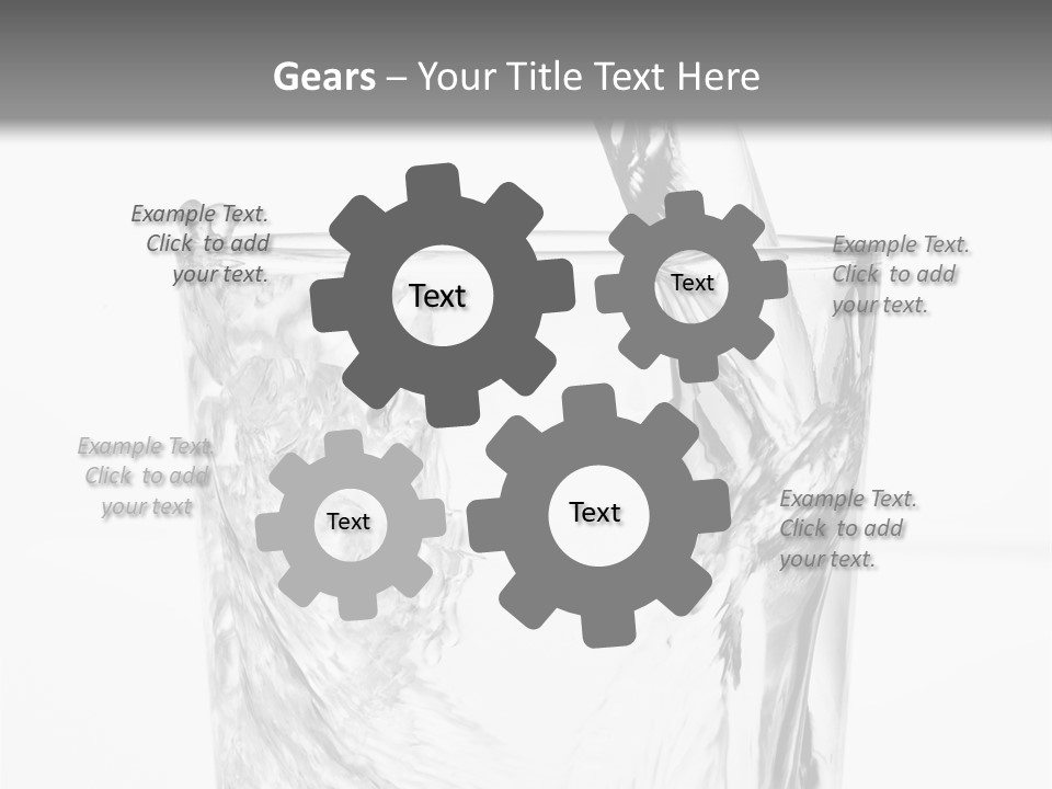 Sample Clean Water PowerPoint Template