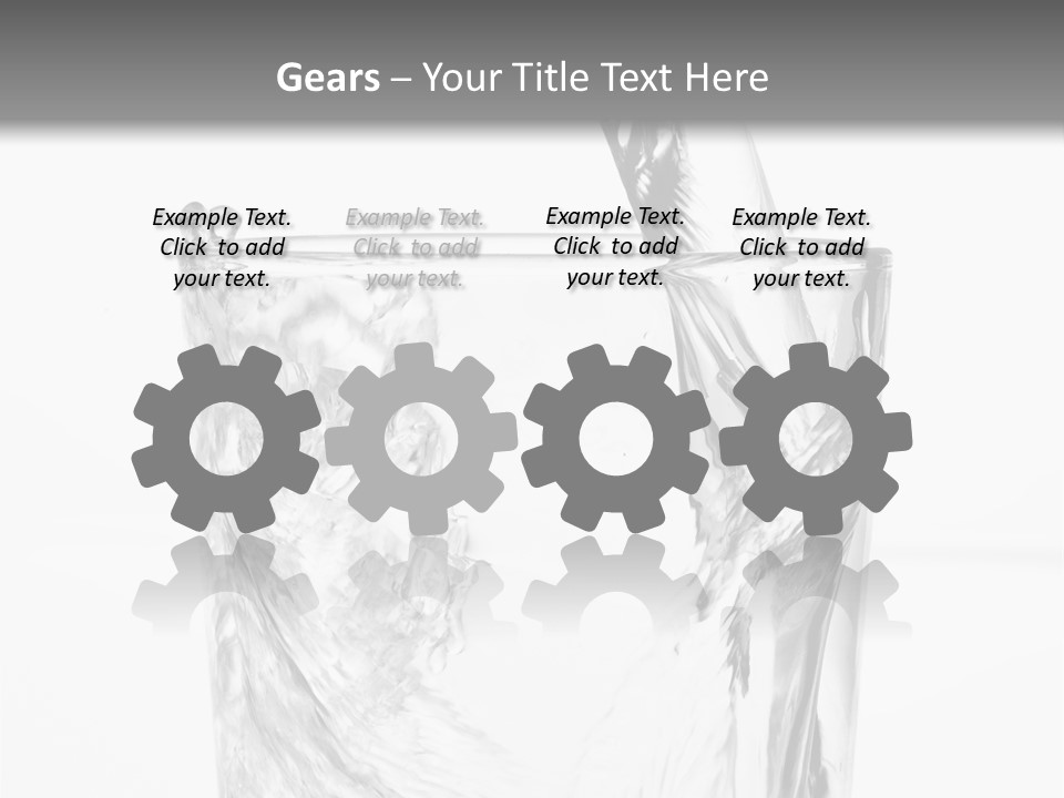 Sample Clean Water PowerPoint Template